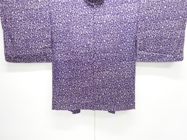 JAPANESE ANTIQUE HAORI / TAISHO ROMAN STYLE / KINSHA / ABSTRACT